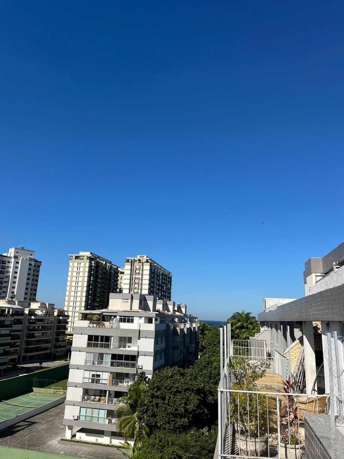 Appartement Cobertura Incrivel, Silenciosa E Familiar Com Sala Ampla, Cozinha Americana, 3 Quartos, Area Gourmet, Terraco Aberto Com Churrasqueira E Jacuzzi Na Da Barra Da Tijuca - - Apto Inteiro So Pra Voce